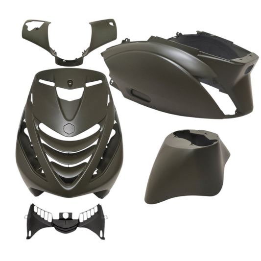 Kit de carénages Piaggio zip sp 5 pieces Vert Huracan