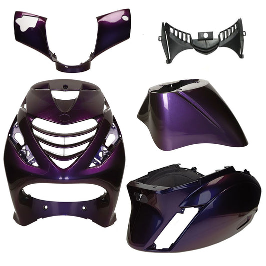 Kit de carénages Piaggio zip sp 5 pieces Violet Mystique
